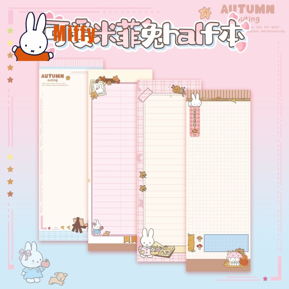 Planned Parenthood - かわいいミッフィーメモ帳かわいいウサギのメモ帳秋のスクラップブックプランナーウィークリートゥードリスト学校オフィス文具日記ジャーナルギフト