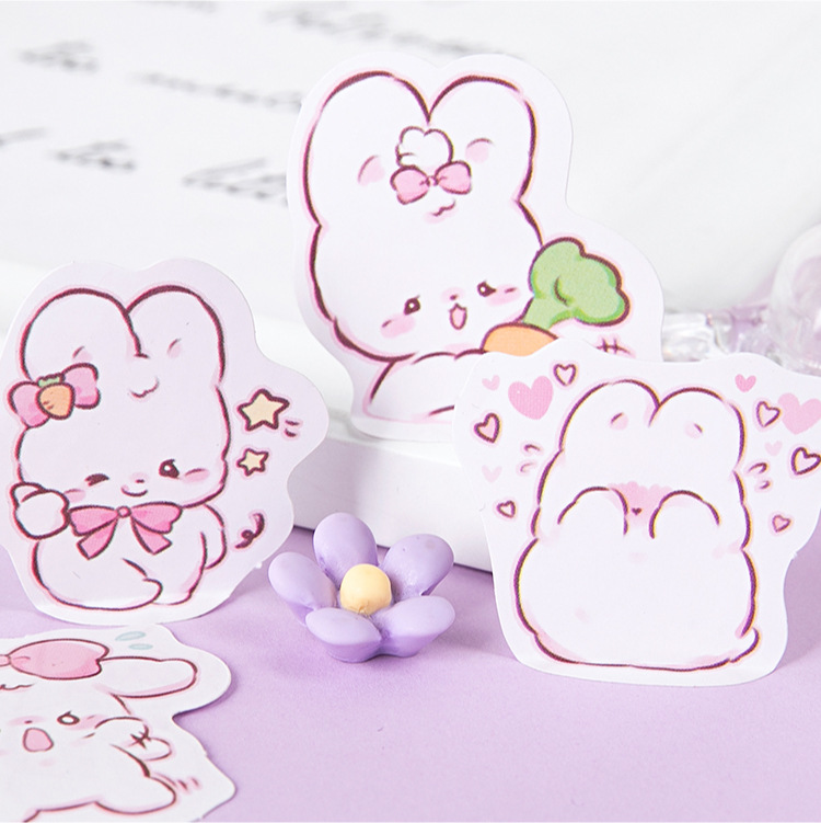 45 ピース/箱かわいいウサギ毎日かわいいデコレーションステ - Planned Parenthood のレビューと価格