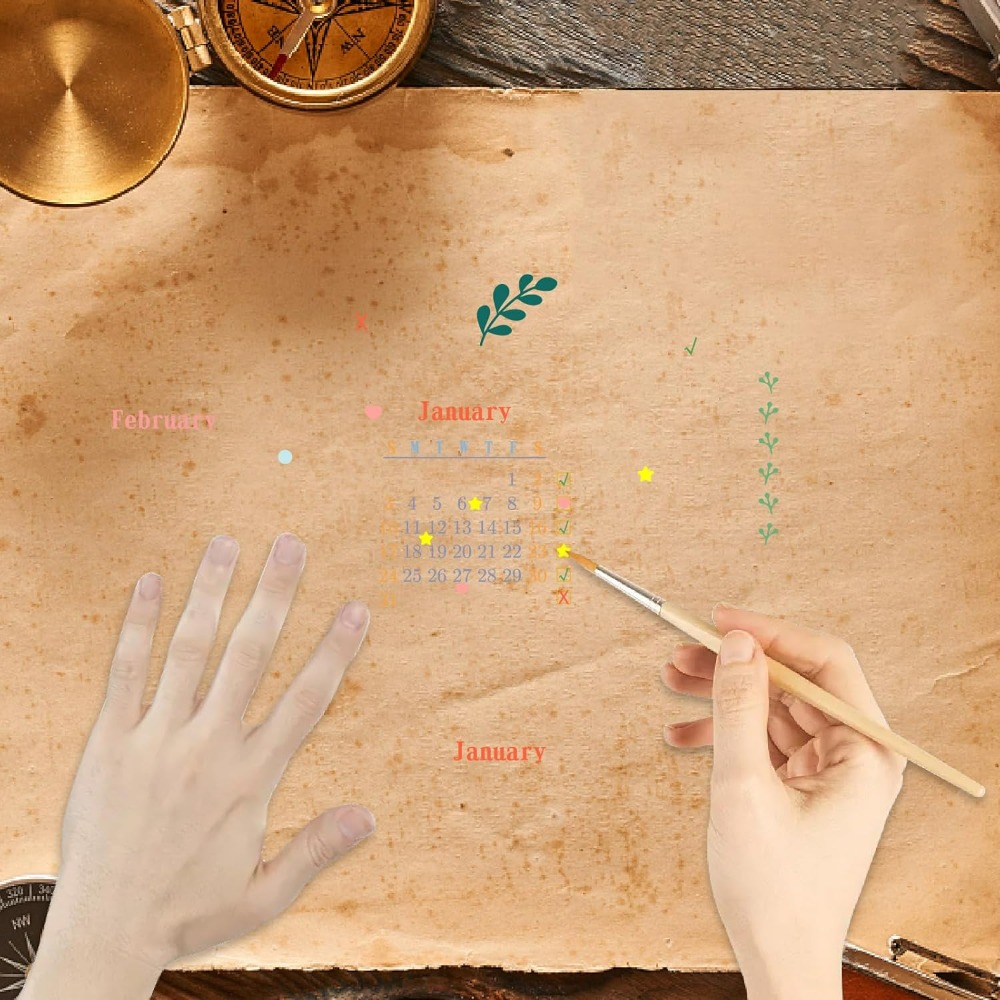 カレンダー クリアスタンプシート 再利用可能な透明ゴムプラン - Planned Parenthood のレビューと価格