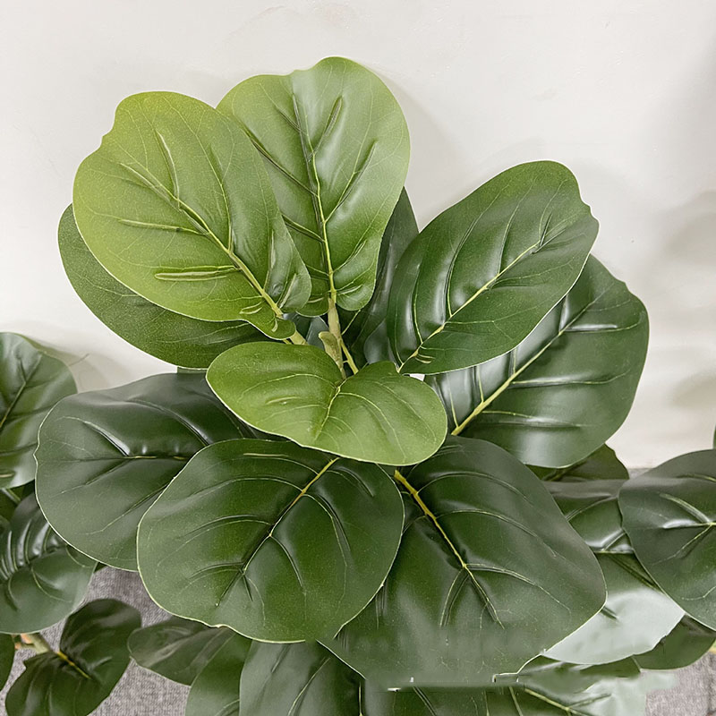 59インチの大きなficusツリー人工植物偽の木プラスチック - Fiddle Leaf Fig のレビューと価格