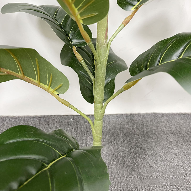 59インチの大きなficusツリー人工植物偽の木プラスチック - Fiddle Leaf Fig のレビューと価格