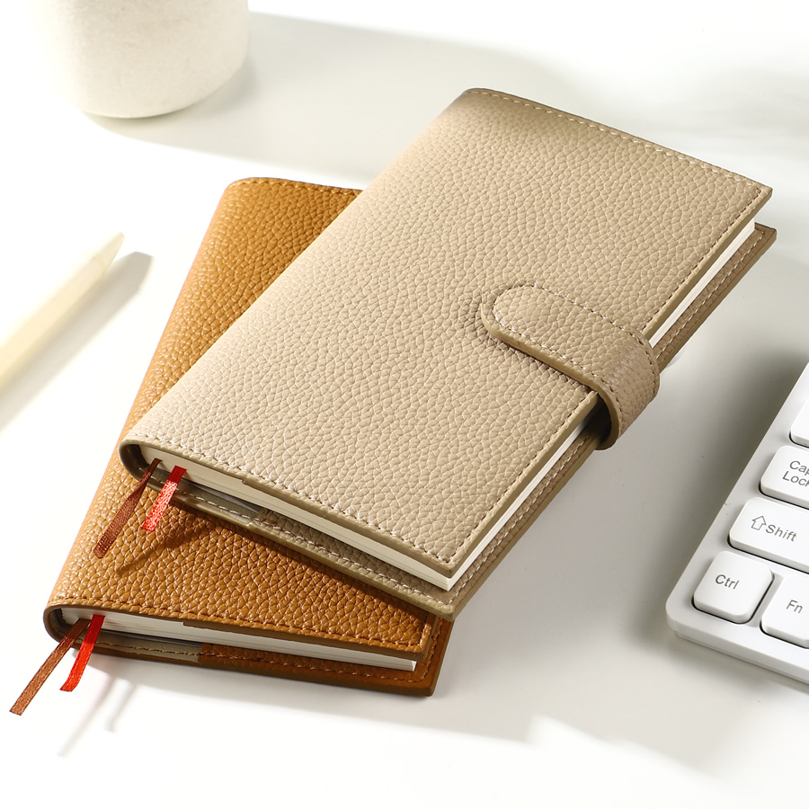 A6サイズ日付なしウィークリープランナー、ライチ柄PUレザー - Planned Parenthood のレビューと価格